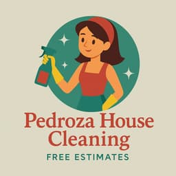Pedroza House Cleaning Logo