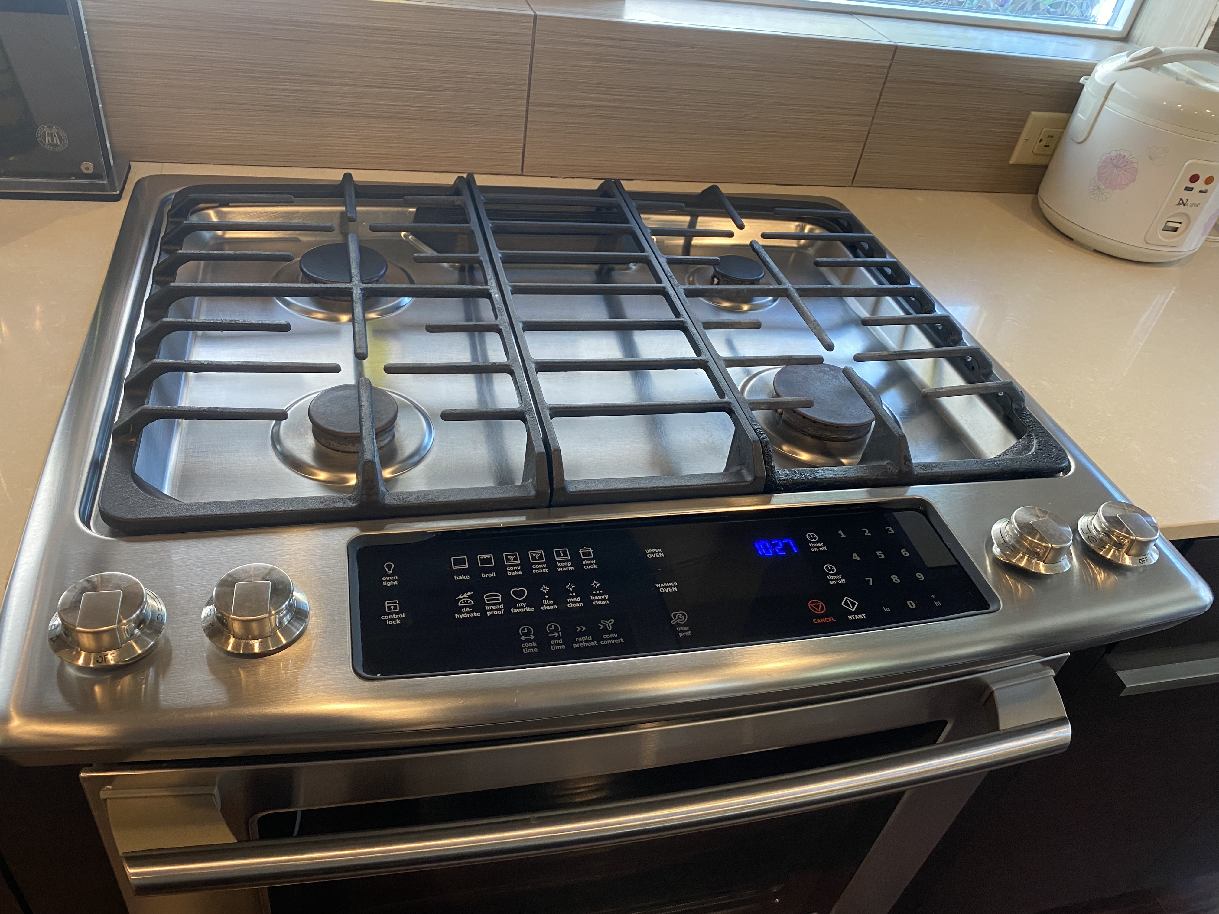 Clean oven after cleaning